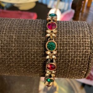 Vintage Clasp Bracelet Signed USA